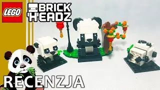 BRICKHEADZ 40466 PANDY NA NOWY CHIŃSKI ROK LEGO RECENZJA
