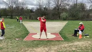 Mens Shot Put CAA Legacy 4.26.25
