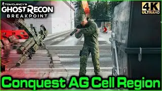 Ghost Recon Breakpoint AG Cell Region Cleared! Operation Motherland Conquest 4K No Commentary