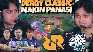 DERBY CLASSIC MAKIN MEMANAS !! RRQ VS EVOS MATCH 2 - MPL S16