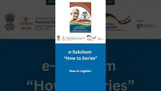 How to register on e-Saksham Portal ? #mgnrega #yuktdhara #esaskham #nrega #yuktdharatraining