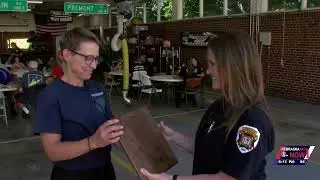 Lincoln Fire & Rescue presents Firefighter of the Year Award