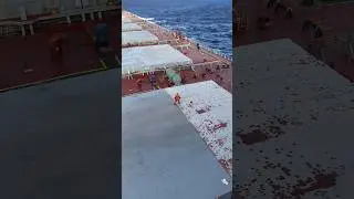 Different types of work performed on Ship. Ship Routine Job. #sailing #ship #shorts