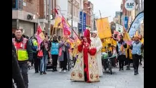 🚶‍♂️✨ St. Brigid’s Feast Day Procession | Long Tower Church to Derry Streets 🇮🇪