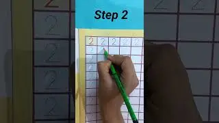 How to write no 2 learn students to write no 2 in Maths