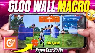 Fast Sit Up Gloo Wall Macro Using GG Game Space ! gg game space macro fast emote #freefire#bossbhai 
