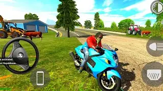🏍️ Hayabusa Extreme Speed Ride 🔥 | Indian Bike Driving 3D | Indian Cars Simulator 3D Map