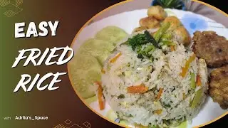 Easy Fried Rice Recipe at Home | Step by Step Fried Rice Cooking