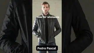 Pedro Pascal Brown Suede Leather Jacket | Celebrity Style Suede Jacket