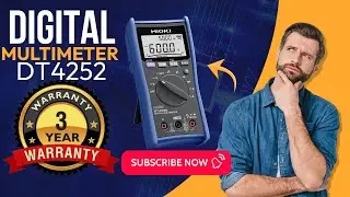 Hioki Digital Multimeter Dt4252 | Review and explanation video #simlock #unboxing #explanation