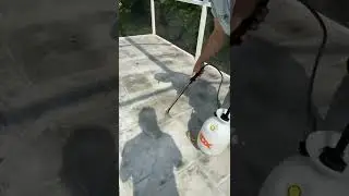 Antiquing color wash | stamped concrete #concrete #pool #decorativeconcrete