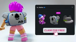 FREE ROBLOX ITEMS! HOW TO GET THE AUSSIE KOALA BEAR BACKPACK IN AO ADVENTURE!
