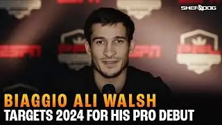 Biaggio Ali Walsh Targets 2024 for his Pro Debut, | PFL Playoffs: New York - Media Day