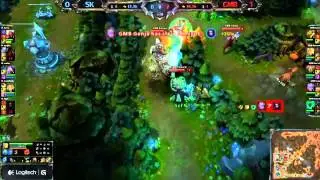 EU LCS Playoffs - Epic Tresh grab from edward  (SK vs GMB)