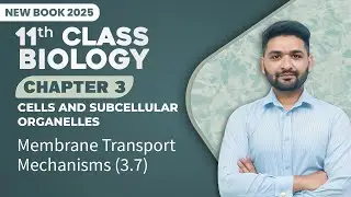 11th Class Biology Chapter 3 | Membrane Transport Mechanisms | Class 11th Biology New Book 2025