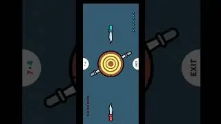 I play this knife game with computer #game #win#shorts#viral#trending