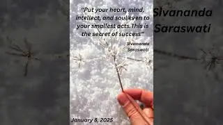 January 8, 2025. Motivation Quote. Surprising life change.