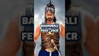 Prabhas highest fees of movies l #shorts #prabhas #salaar #ytshorts #shortvideo #movies