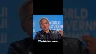 Jensen Huang Nvidia CEO gives a hot take.. #nvidia #facts #ai #artificialintelligence #coading