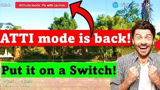 Enable Atti Mode on DJI drones!