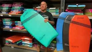 eBodyboarding review of the Tribe Hunter HV Bodyboard by Jay Reale