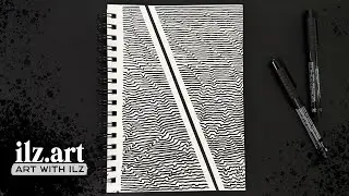 Doodle Art Tutorial: Static Drift by @artwithilz