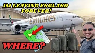 IM LEAVING ENGLAND 🏴󠁧󠁢󠁥󠁮󠁧󠁿| WHICH COUNTRY AM I GOING TO | JOURNEY FROM LONDON STANSTED AIRPORT 