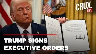 LIVE | US President Trump Signs Executive Orders Amid Iran Tensions, Anti-ICE Protests | Oval Office