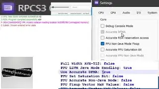 Access Violation Reading location (unmapped memory): RPCS3 Fix | Disable Accurate DMFA, here's how