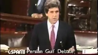 FLASHBACK 1991   Skull and Bones John Kerry Talks About a New World Order