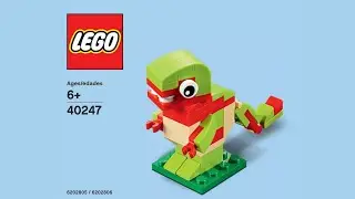 LEGO 40247 Instructions | Monthly Mini Model Build | Dinosaur | September 2017 | Promotional
