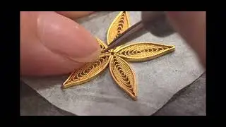 Hand-made a beautiful golden butterfly brooch#jewelry #brooch #gold #fashion