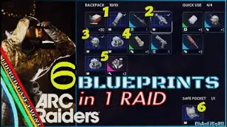 ARC Raiders 🐓 6 BLUEPRINTS in 1 RAID + Bobcat Blueprint @ Locked Gate
