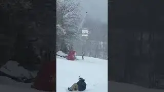 La nevicata di ieri al Corno alle Scale. Al momento -2.0 gradi. ❄️video a Fabrizio Degli Esposti.