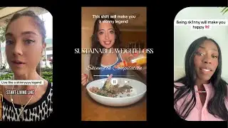 SkinnyTok Легенды стройности ✨ | Знаковые привычки, образ мышления и мотивация (подборка)