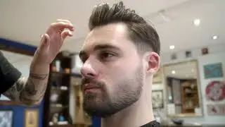 KB Barber Ambassador Jen Winters cut and style using Grooming Spray x Powder Wax