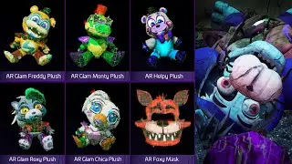 FNAF Security Breach RUIN - All Collectibles / Inventory Items
