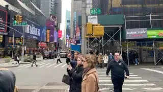 🇺🇸 New York City Live (01.08.23)🗽 Sunday Afternoon Adventure in Manhattan