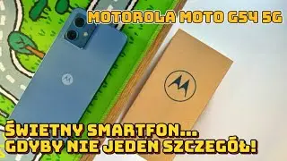 Motorola moto g54 5g to bardzo rozsądny średniak, którego sensowność zabija wersja Power 🔋