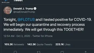 President Trump tests positive for COVID-19
