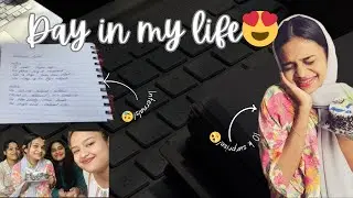 •Hostel day in my life• (internals ,study,cleaning,surprise 🥺,friends)