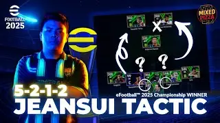 JEANSUI's WINNING Tactic In eFootball™2025 CHAMPIONSHIP World Finals | Full Breakdown