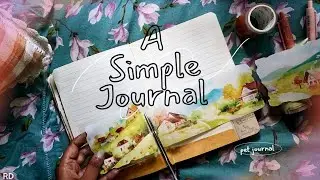 A Simple Journal | ഒരു സിംപിൾ ജേർണൽ | Pet Journal | Rainbow Dreams 🌈