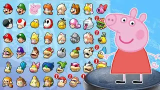 Mario Kart 8 deluxe - Peppa pig's first appearance on mario kart 8 | Best racing game on Nintendo