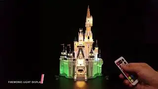 Led light kit for LEGO Disney Castle 71040