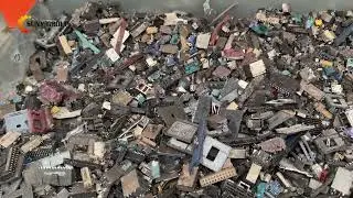 Recycling Old Circuit Boards Into Gold and Copper | Full Factory Process