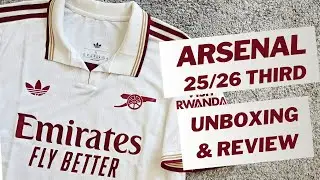 Arsenal 2025/26 Third jersey Authentic HEAT.RDY Unboxing & Review