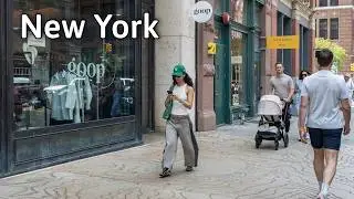 NYC Summer Walk: Hot Day in Two Trendy Neighborhoods 🔥🌞 | 4K