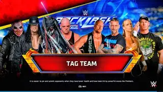 Demon Balor, Undertaker, Kane & The Fiend Vs Punk, Stone Cold, Michaels & Cena - Tag Team Match