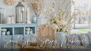 🏡 Small Space Spring Makeover: Modern Farmhouse Decor on a Budget